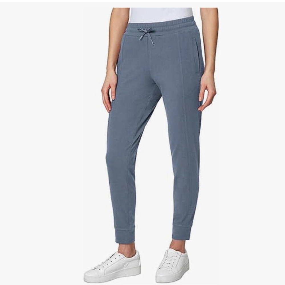 Mondetta Women's Blue Jogger Pants.Cozy Warm Joggers. Soft plush